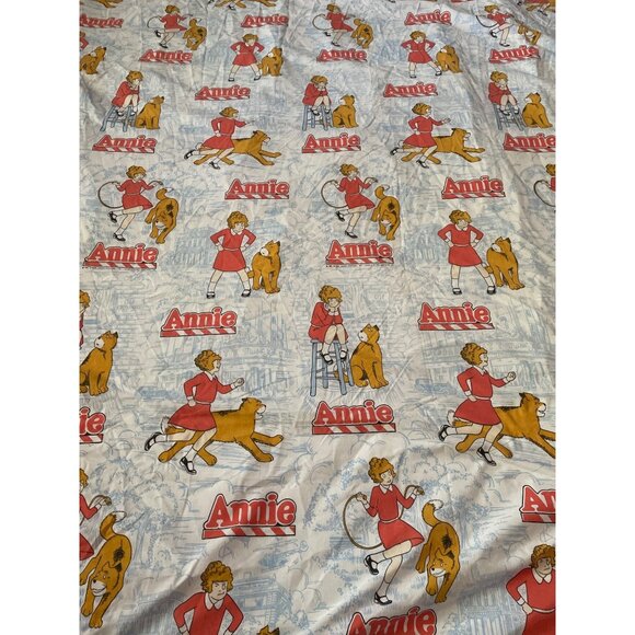 Vintage 1981 Little Orphan Annie & Dog Sandy TWIN Flat Cutter Made In USA - Picture 2 of 10